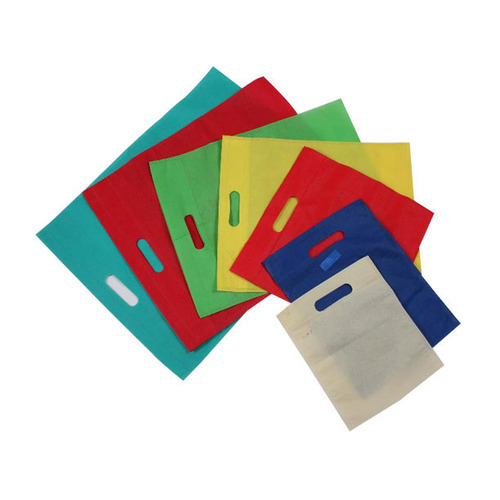 Colorful D-cut eco-friendly bags