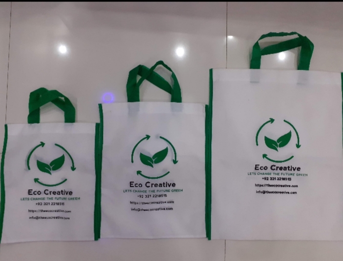 Eco Creative reusable non-woven bags
